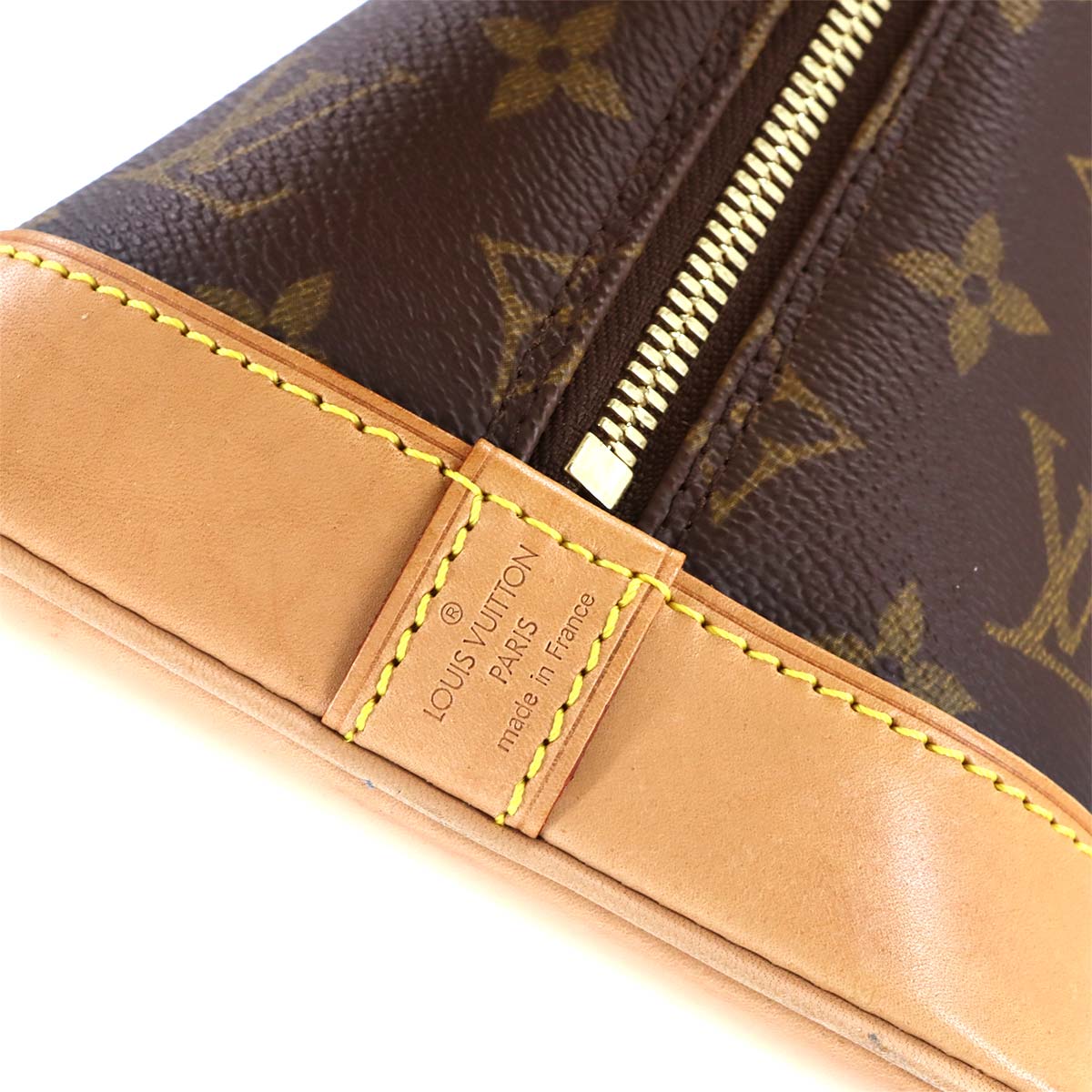 Monogram Alma PM Hand Bag Brown M51130 Purse