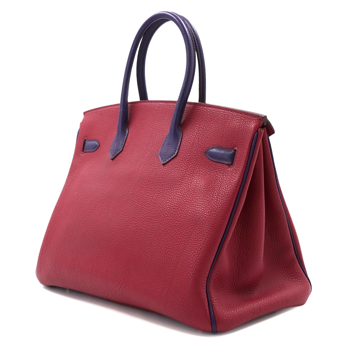 Birkin 35 Personal SPO Veau Togo Rubis Iris Hand Bag