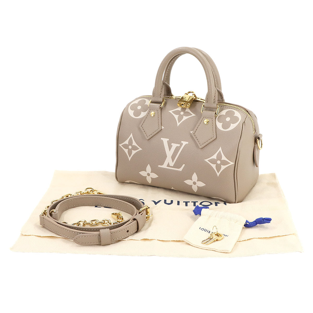 Bicolor Monogram Empreinte Speedy Bandouliere 20 M46575