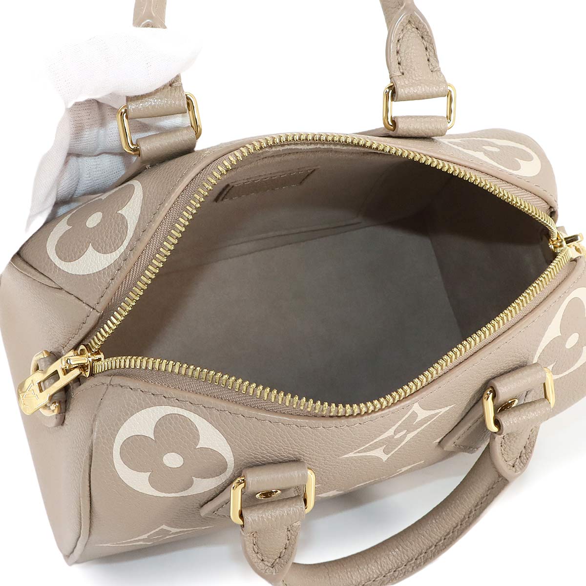 Bicolor Monogram Empreinte Speedy Bandouliere 20 M46575