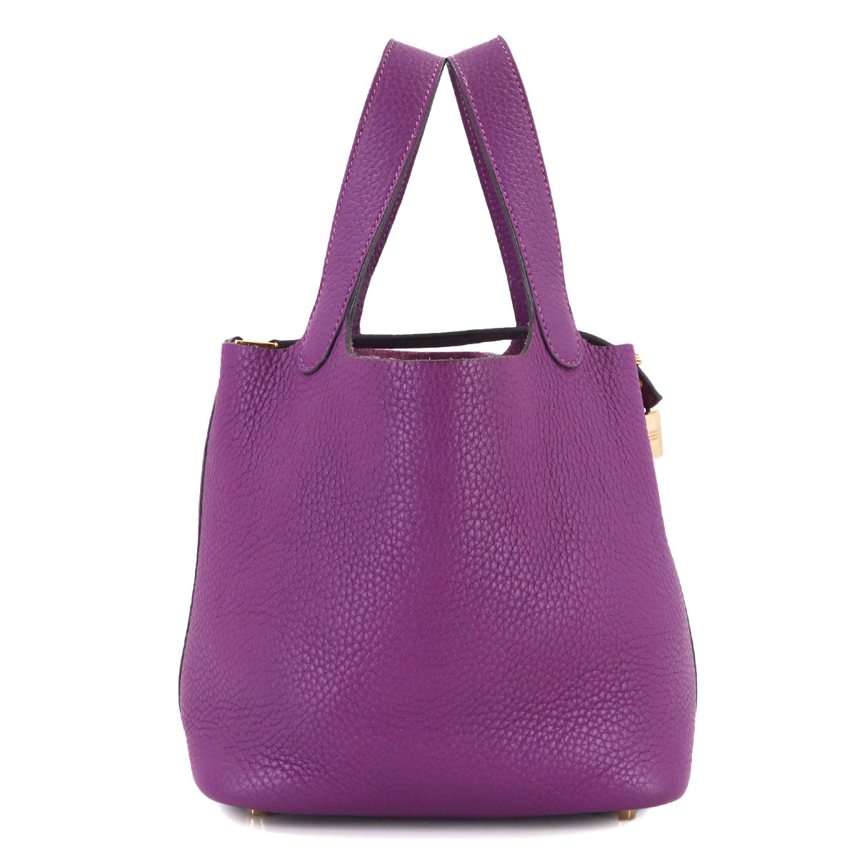 Picotin Lock PM 18 Hand Bag Taurillon Clemence Anemone