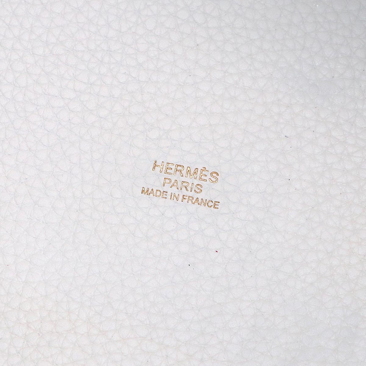 Picotin Lock PM Hand Bag Taurillon Clemence New White