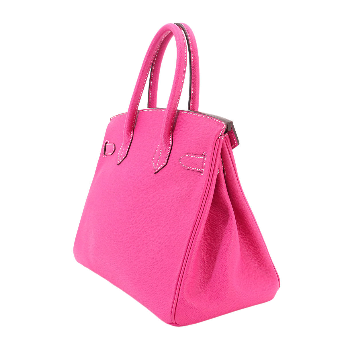 Candy Birkin 30 Epsom Rose Tyrien Ruby Hand Bag Purse Pink