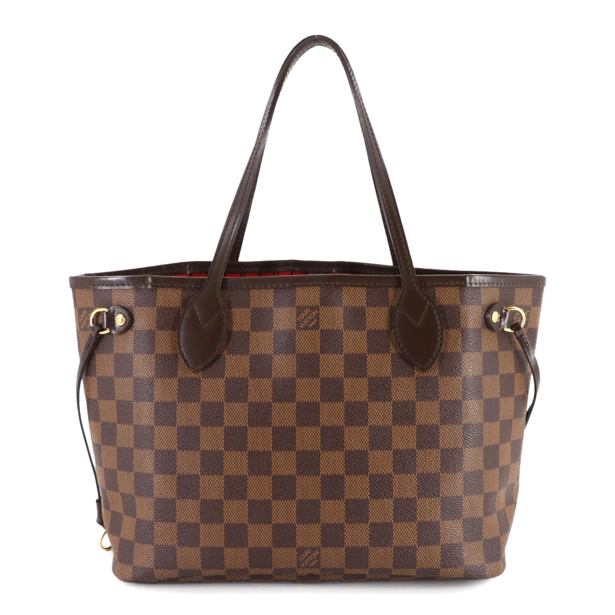 Damier Neverfull PM Tote Bag Ebene N51109 Purse
