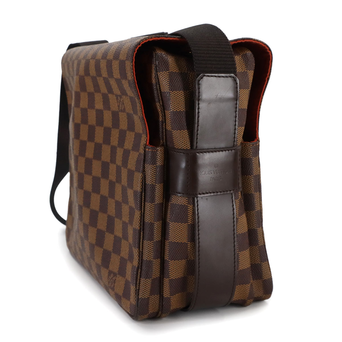 Damier Naviglio Shoulder Bag Ebene N45255 Unisex Purse