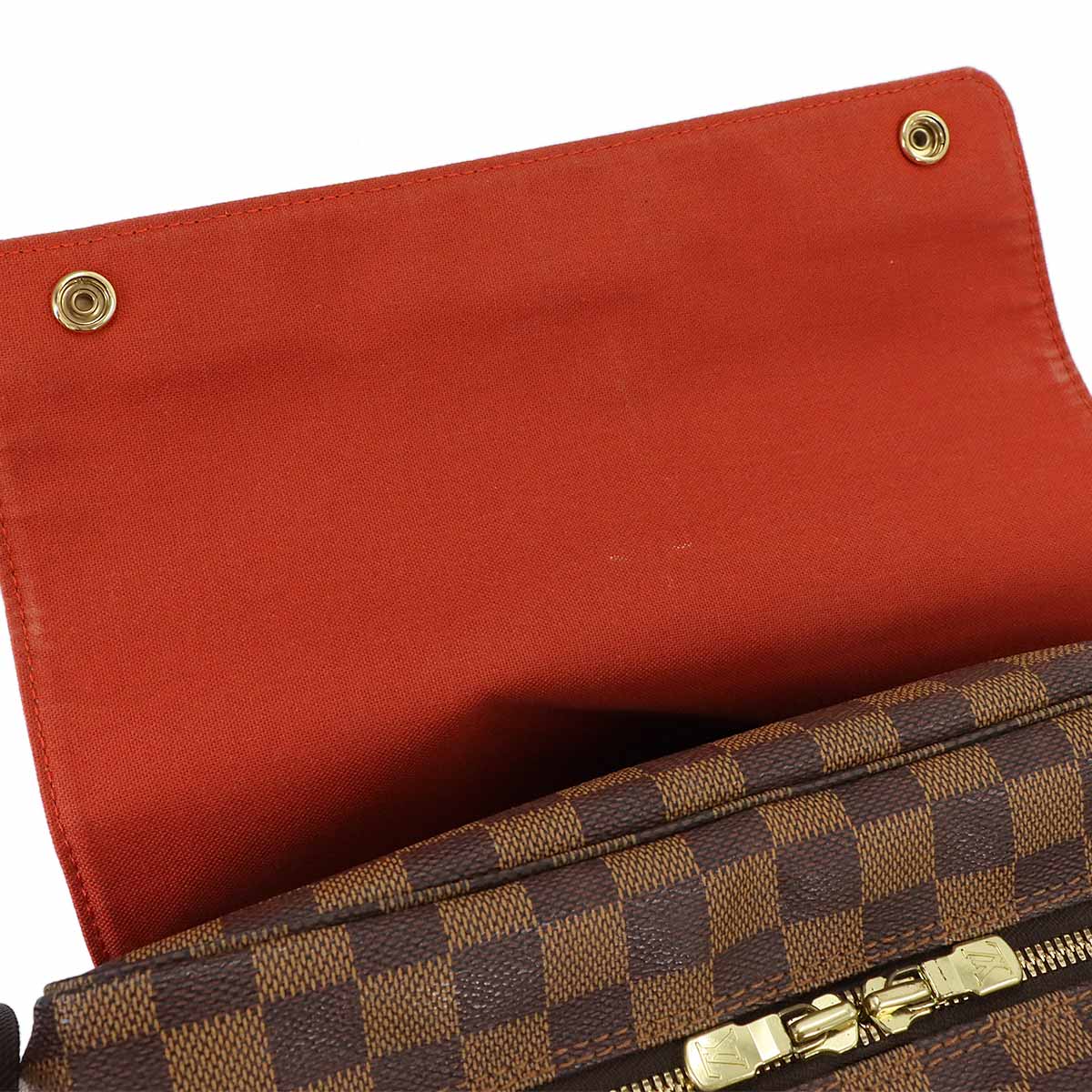 Damier Naviglio Shoulder Bag Ebene N45255 Unisex Purse