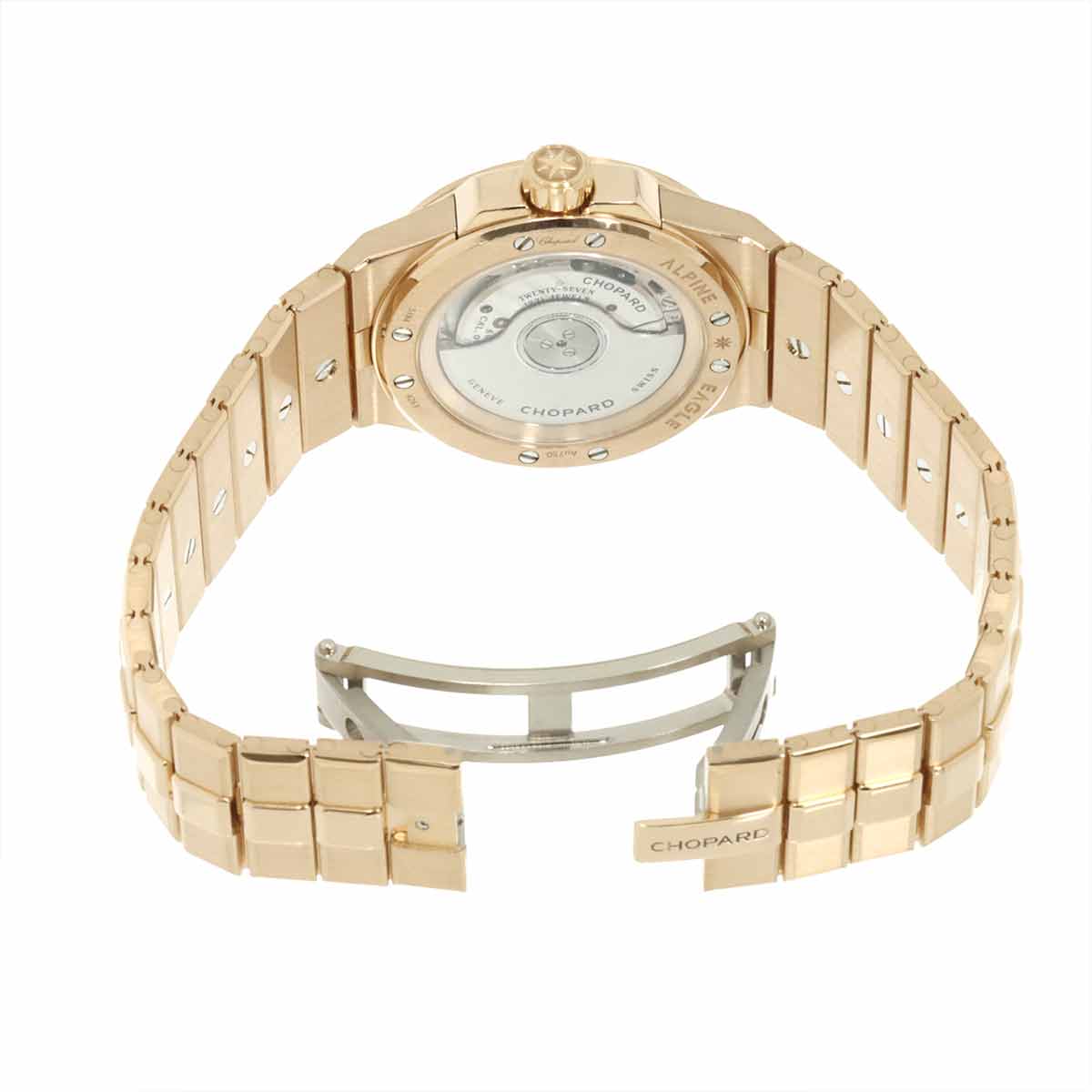 Alpine Eagle 295384-5001 K18PG Diamond Automatic Silver Dial