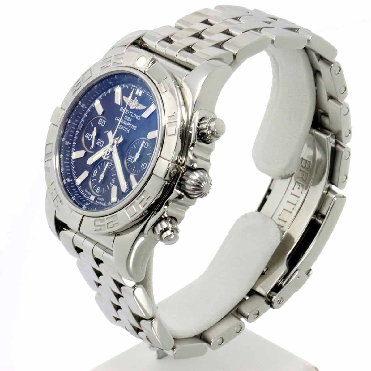 Chronomat 44 AB0111 Japan Limited 400 Date Black Dial