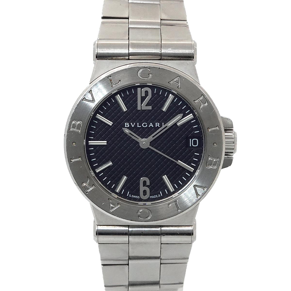 Diagono DG29S Date Quartz Black Dial Ladies Watch