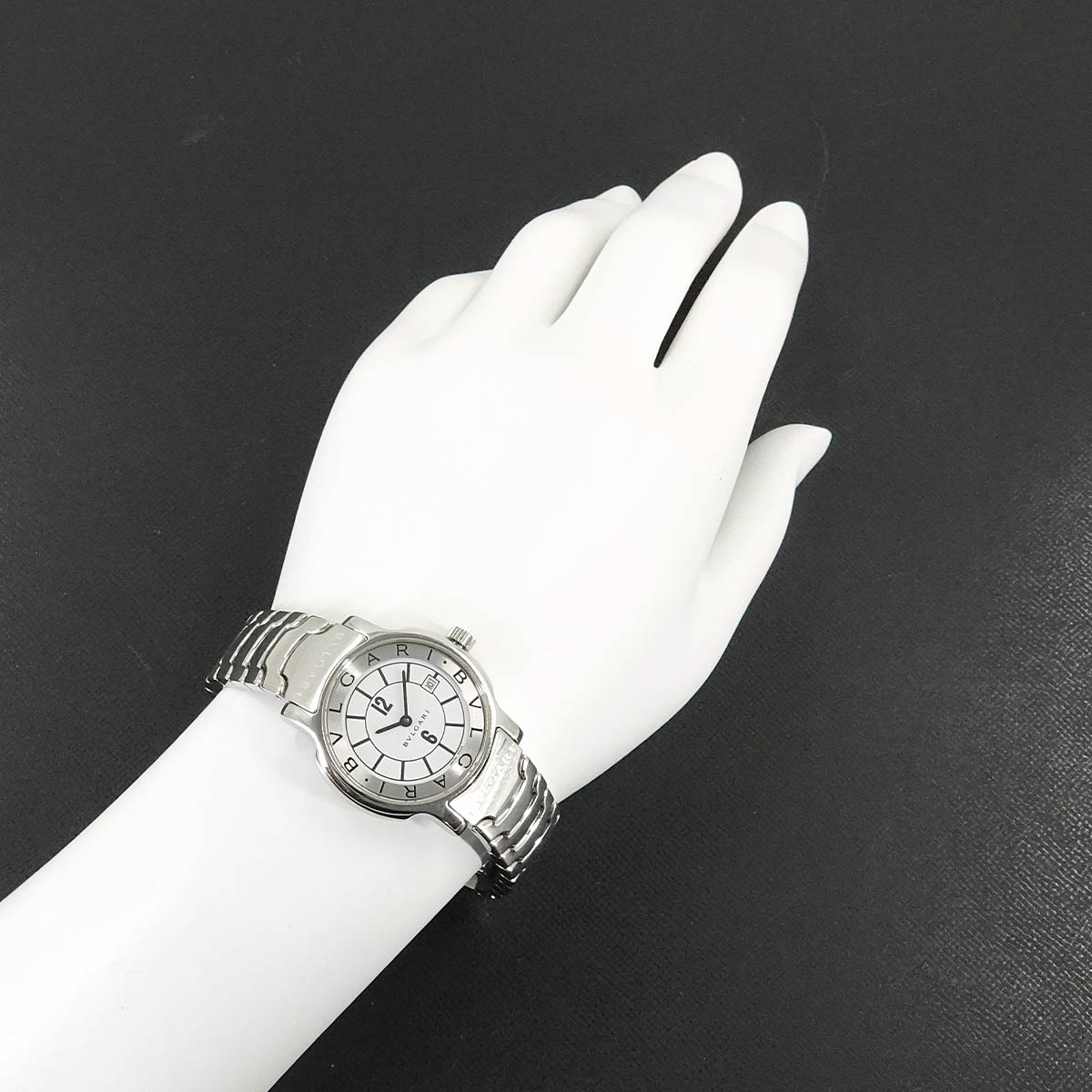 Solo tempo ST29S Date Quartz White Dial Ladies Watch