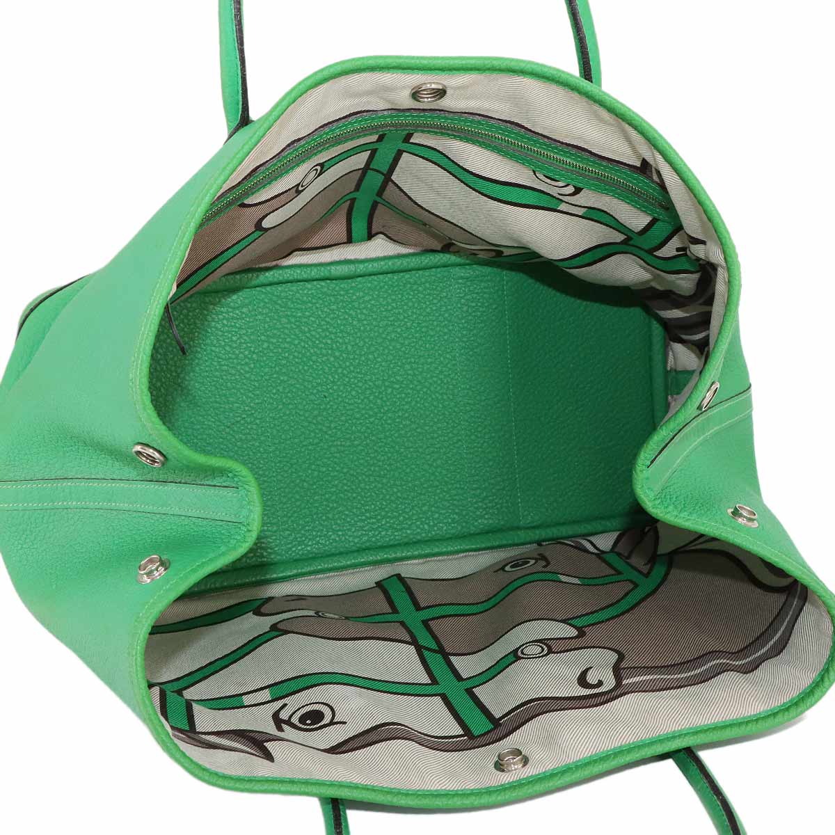 Garden Party PM Steeple Tote Bag Negonda Bambou QUADRIGE