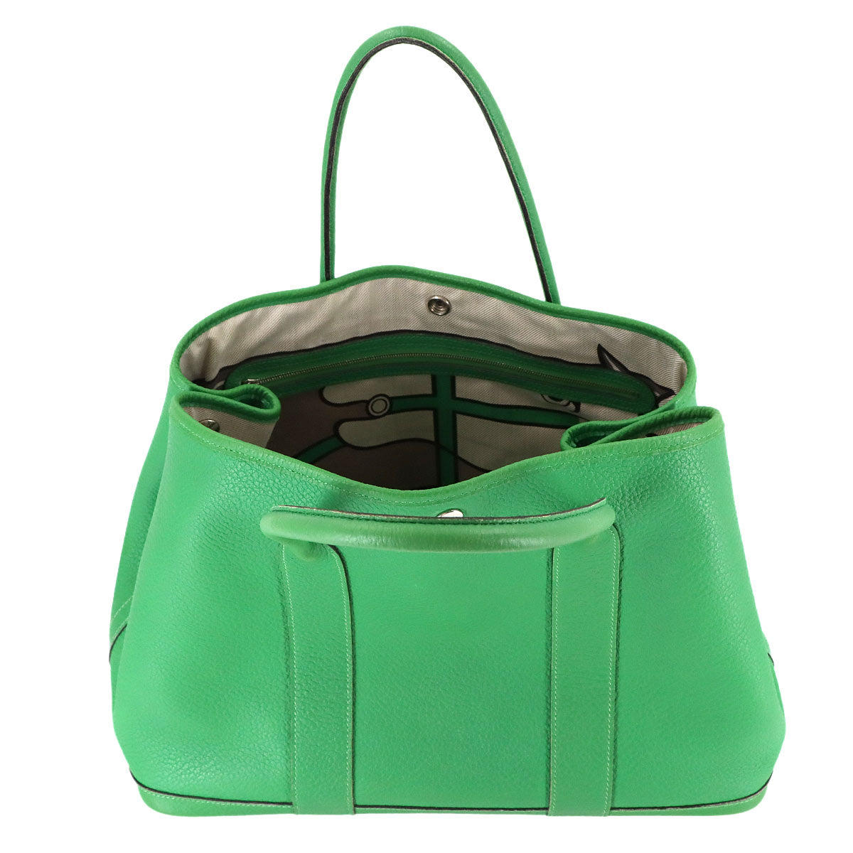 Garden Party PM Steeple Tote Bag Negonda Bambou QUADRIGE