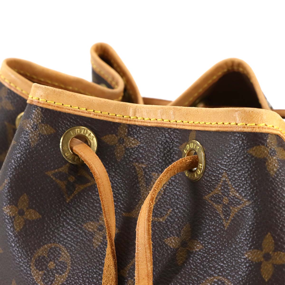 Monogram Petit Noe Shoulder Bag Brown M42226 Purse