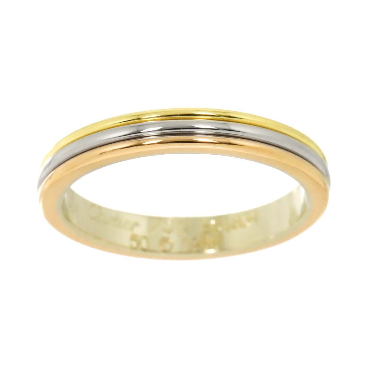 Vendome Ring 18K YG WG PG 750 size50 5.25(US)