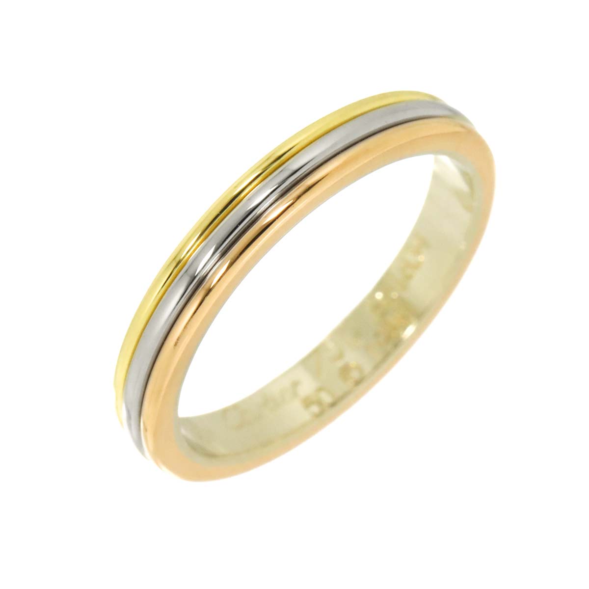 Vendome Ring 18K YG WG PG 750 size50 5.25(US)