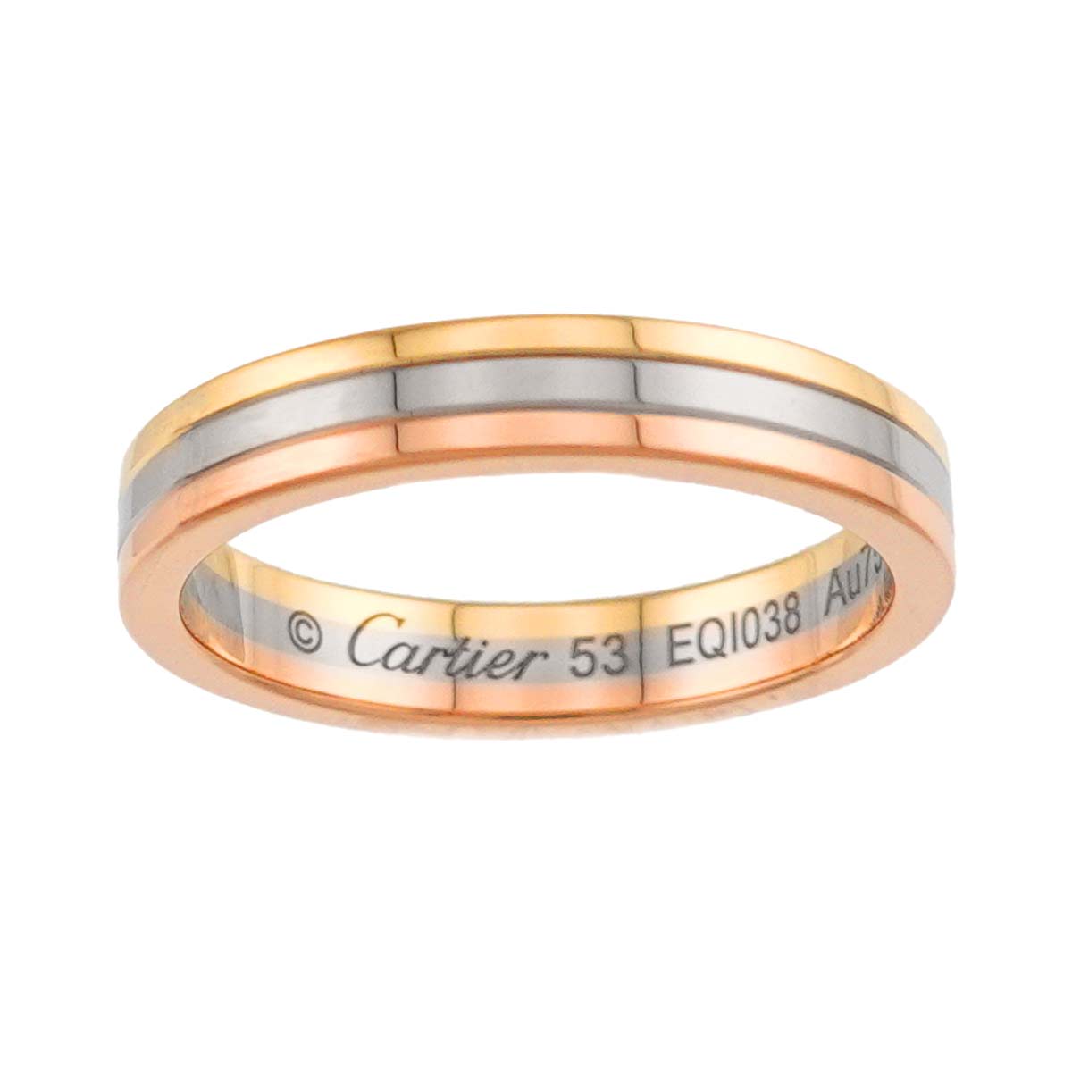 VENDOME Ring 18K YG WG PG 750 Size53 6-6.25(US)