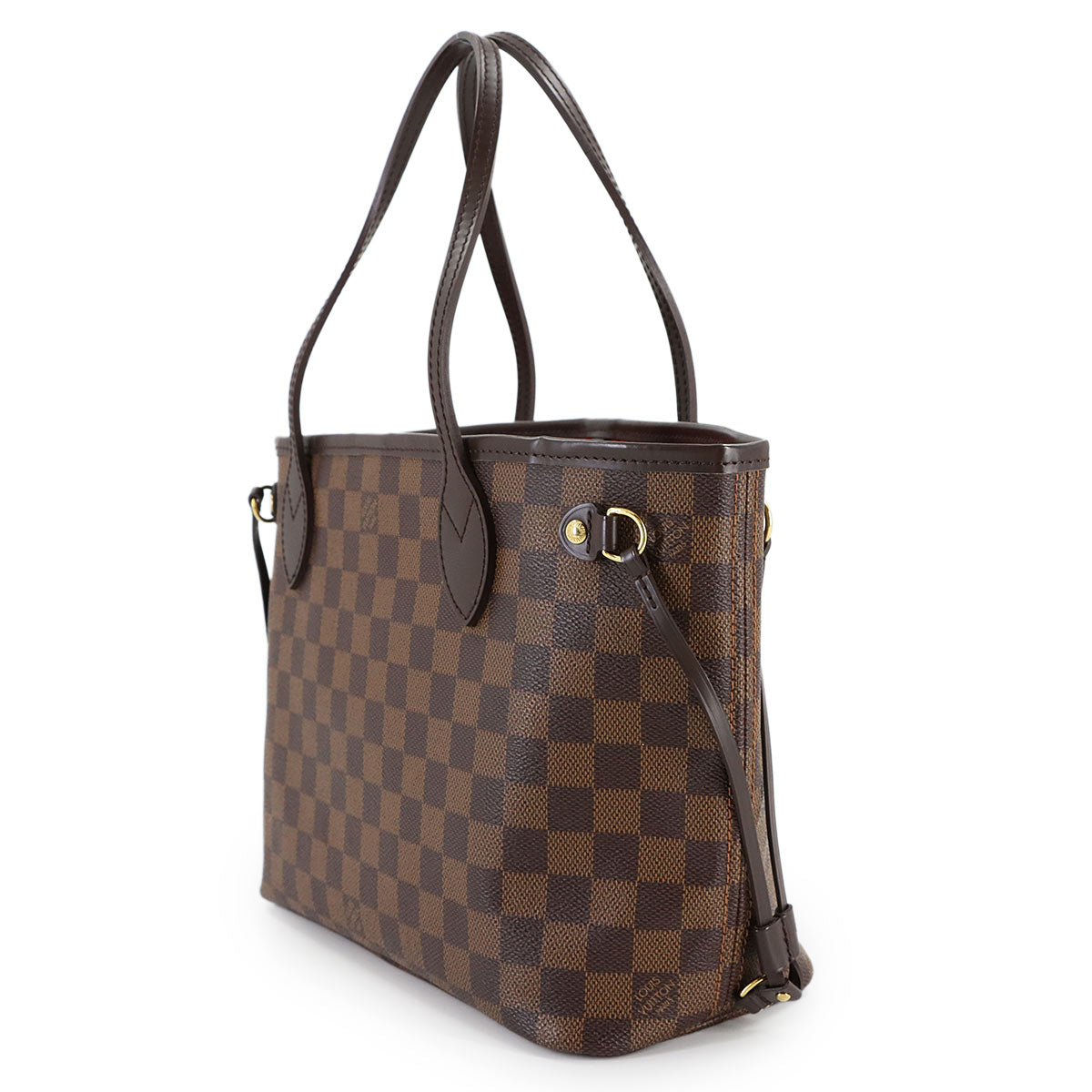 Damier Neverfull PM Tote Bag Ebene N51109 Purse