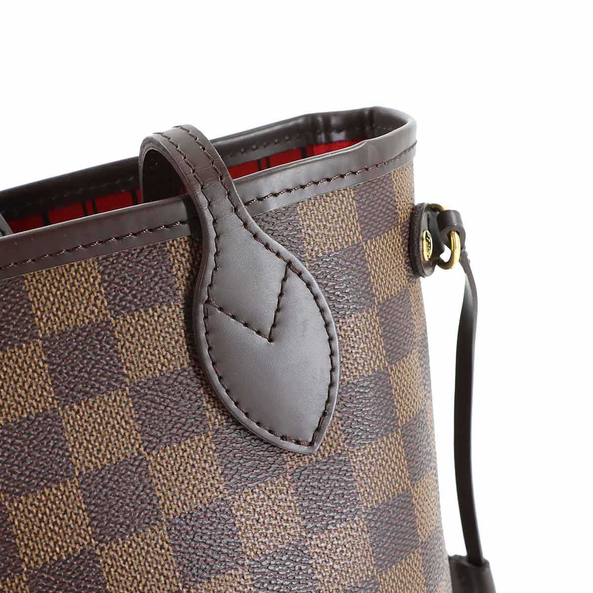 Damier Neverfull PM Tote Bag Ebene N51109 Purse
