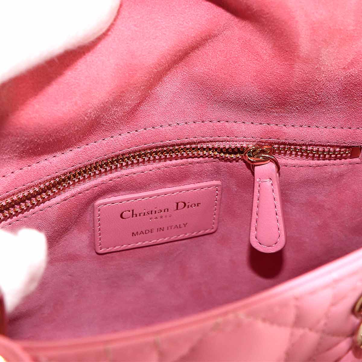 Lady Dior My ABCDior Small Hand Shoulder Bag Leather