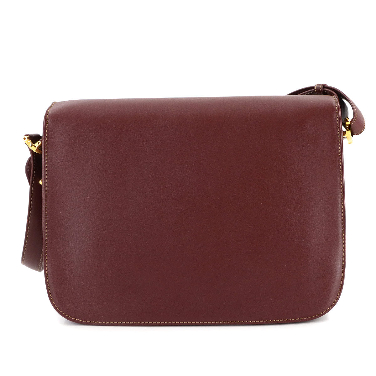 Must Line Shoulder Bag Leather Bordeaux Purse