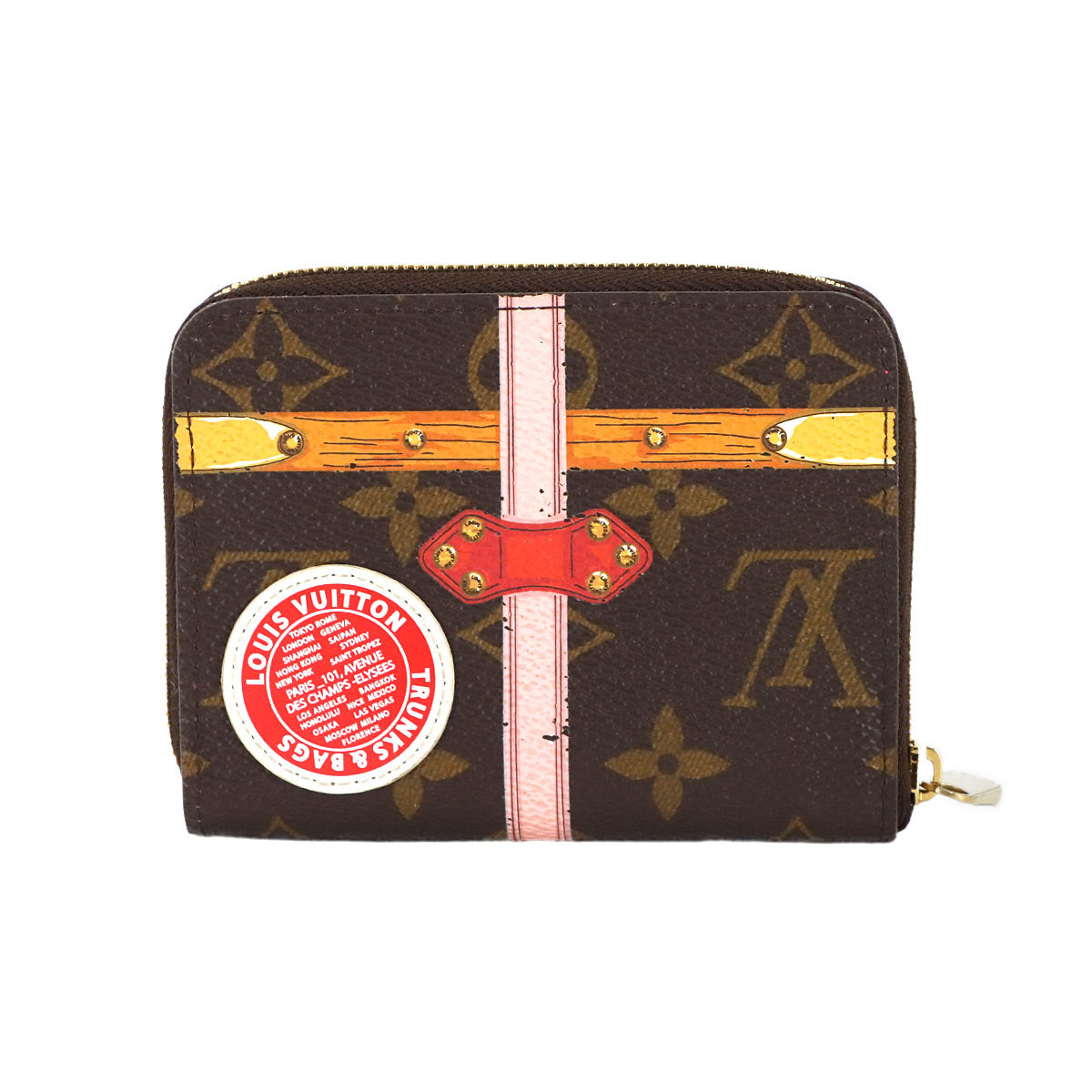 Summer Trunk Monogram Zippy Coin Purse M62617