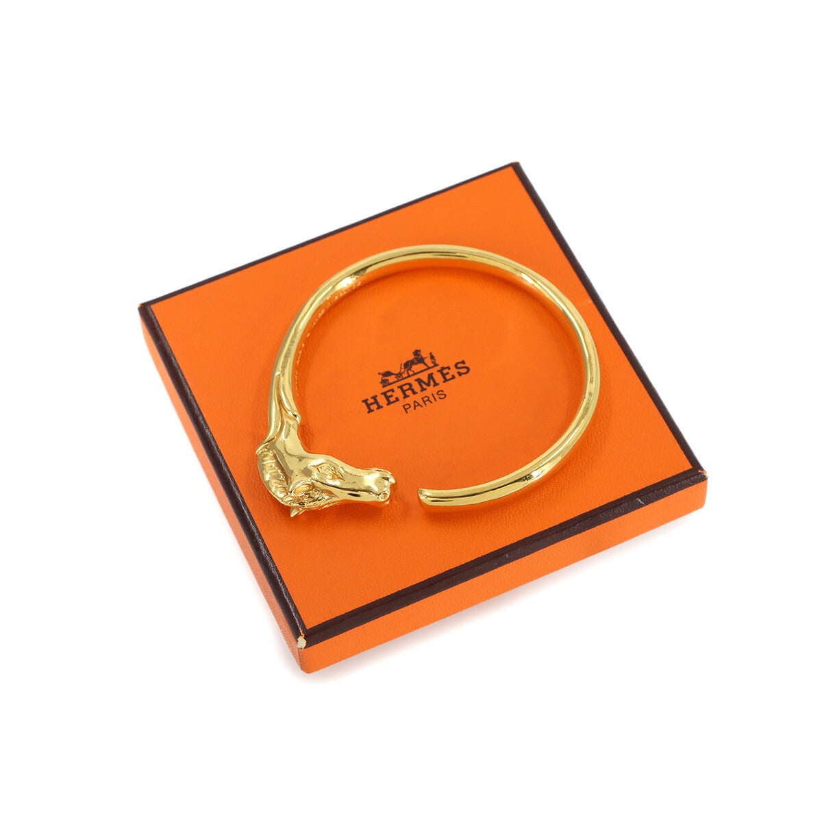 Cheval Horse Bangle Gold Accessory Bracelet