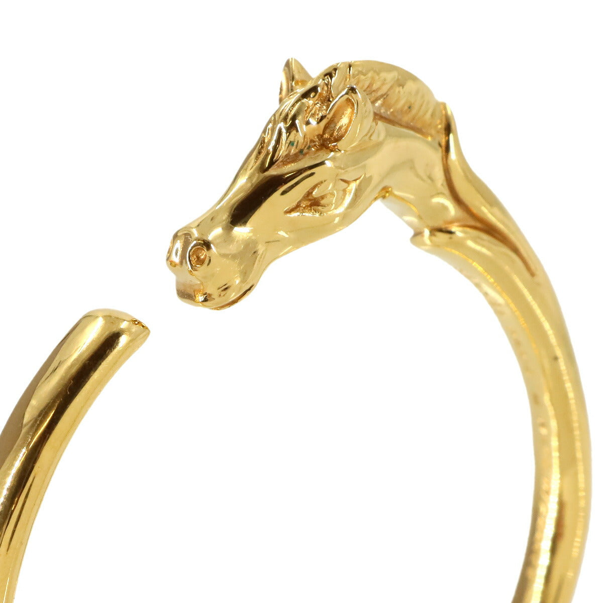 Cheval Horse Bangle Gold Accessory Bracelet