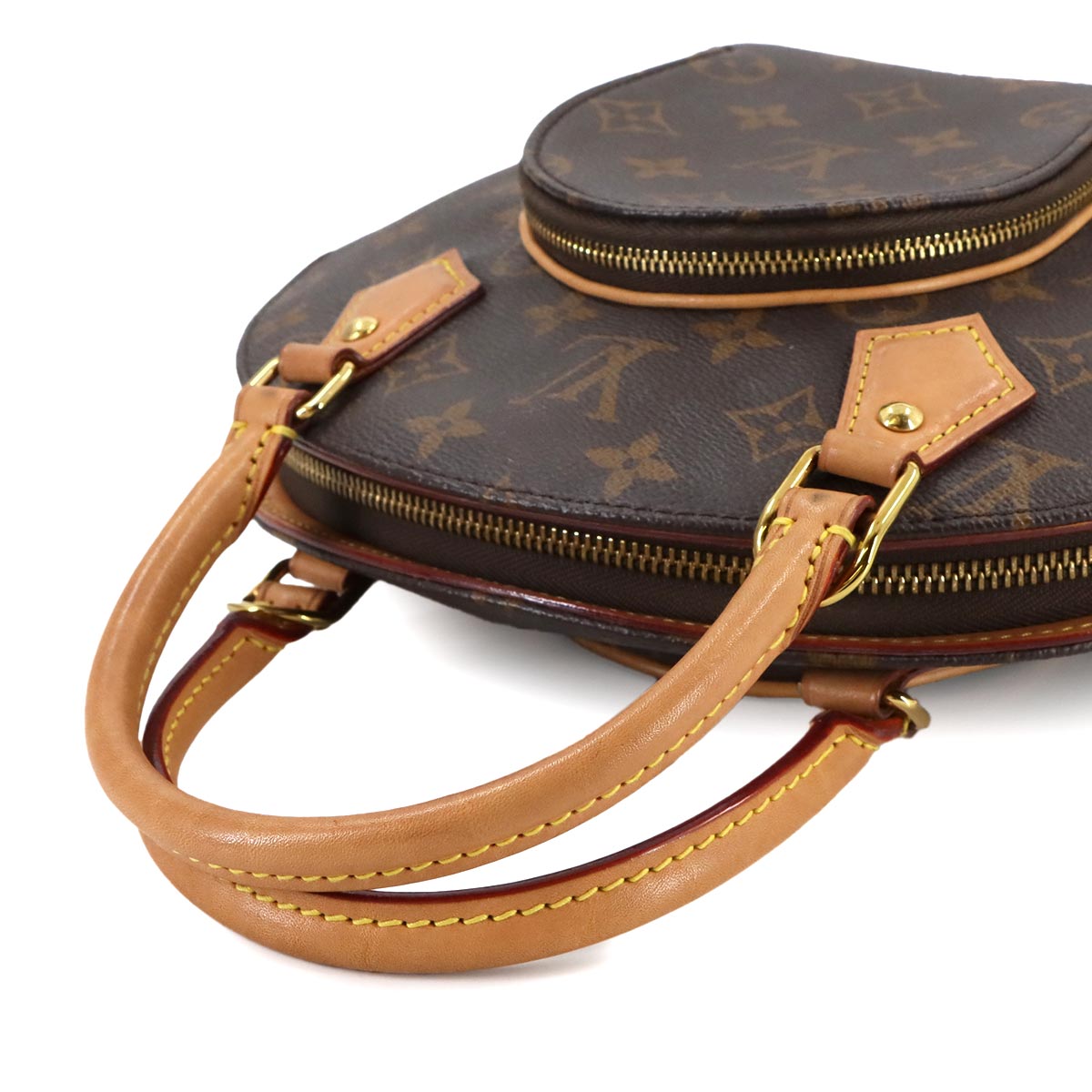 Monogram Ellipse PM Hand Shoulder Bag Brown M46196 Purse