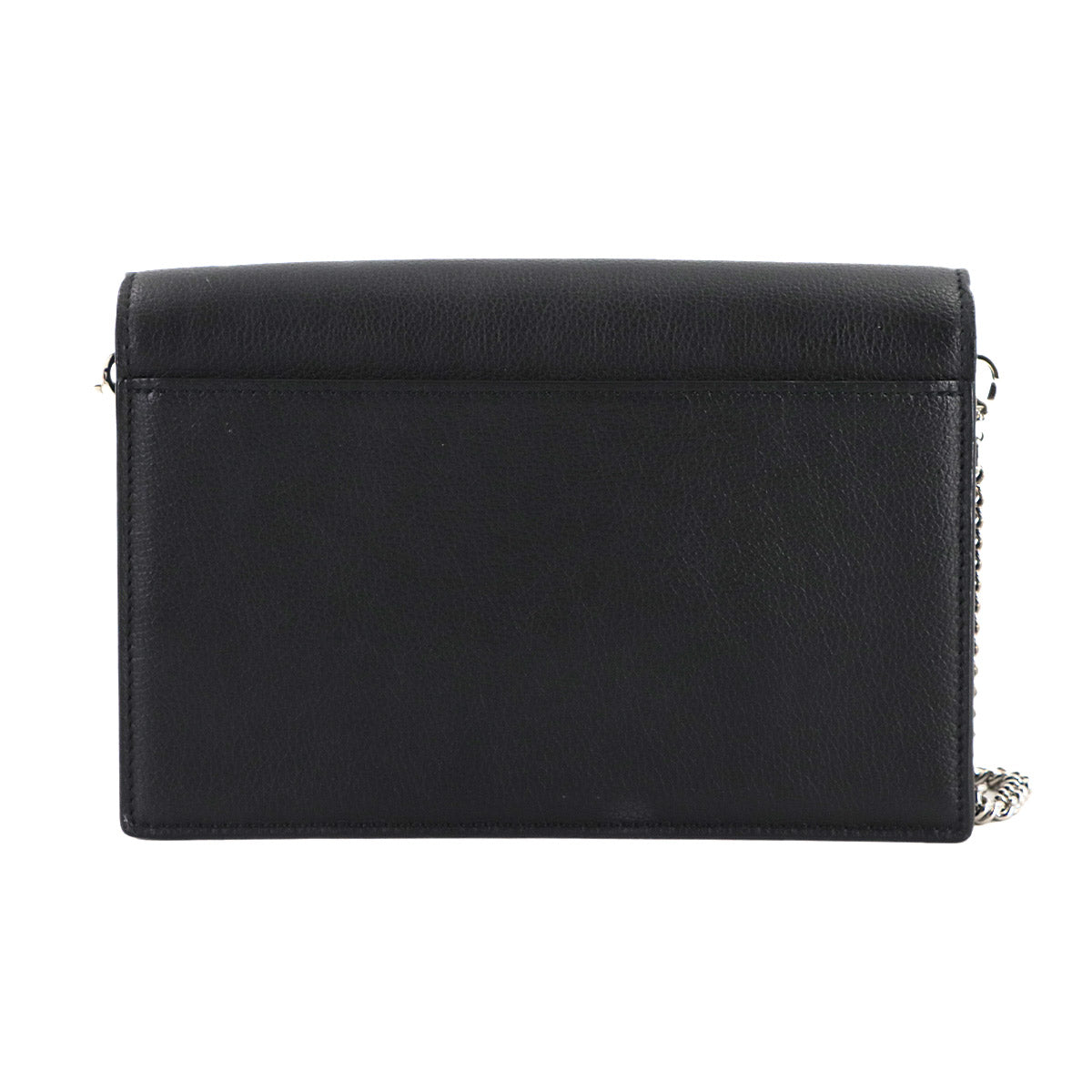 Mylockme Chain Pochette Shoulder Bag Leather Black M63471