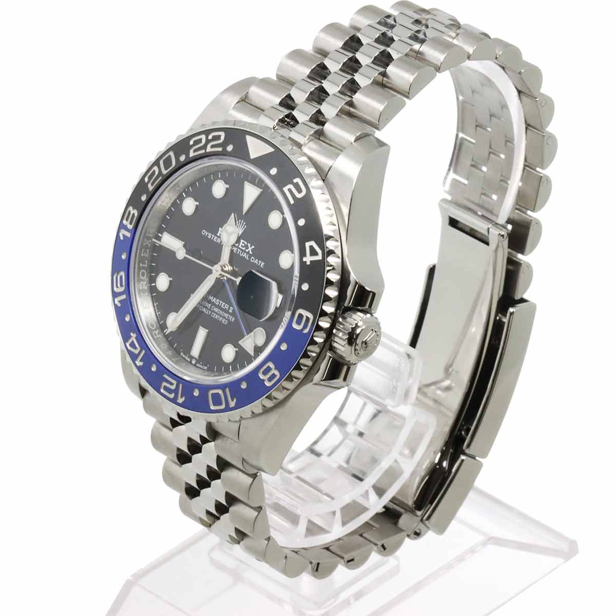 GMT Master 2 126710BLNR Serial Random Black Blue Bezel Date