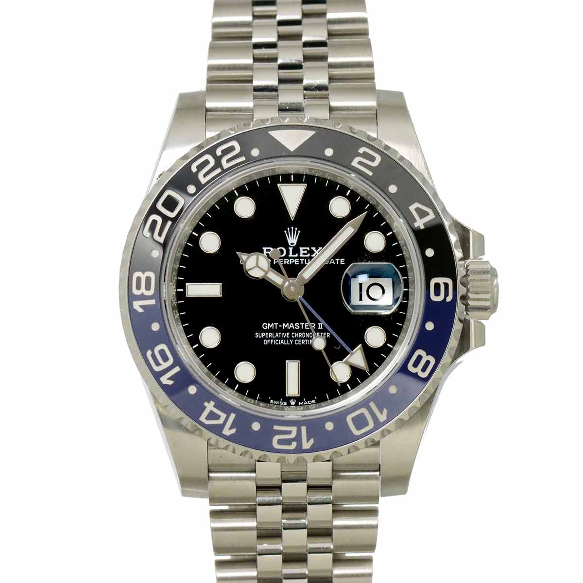 GMT Master 2 126710BLNR Serial Random Black Blue Bezel Date