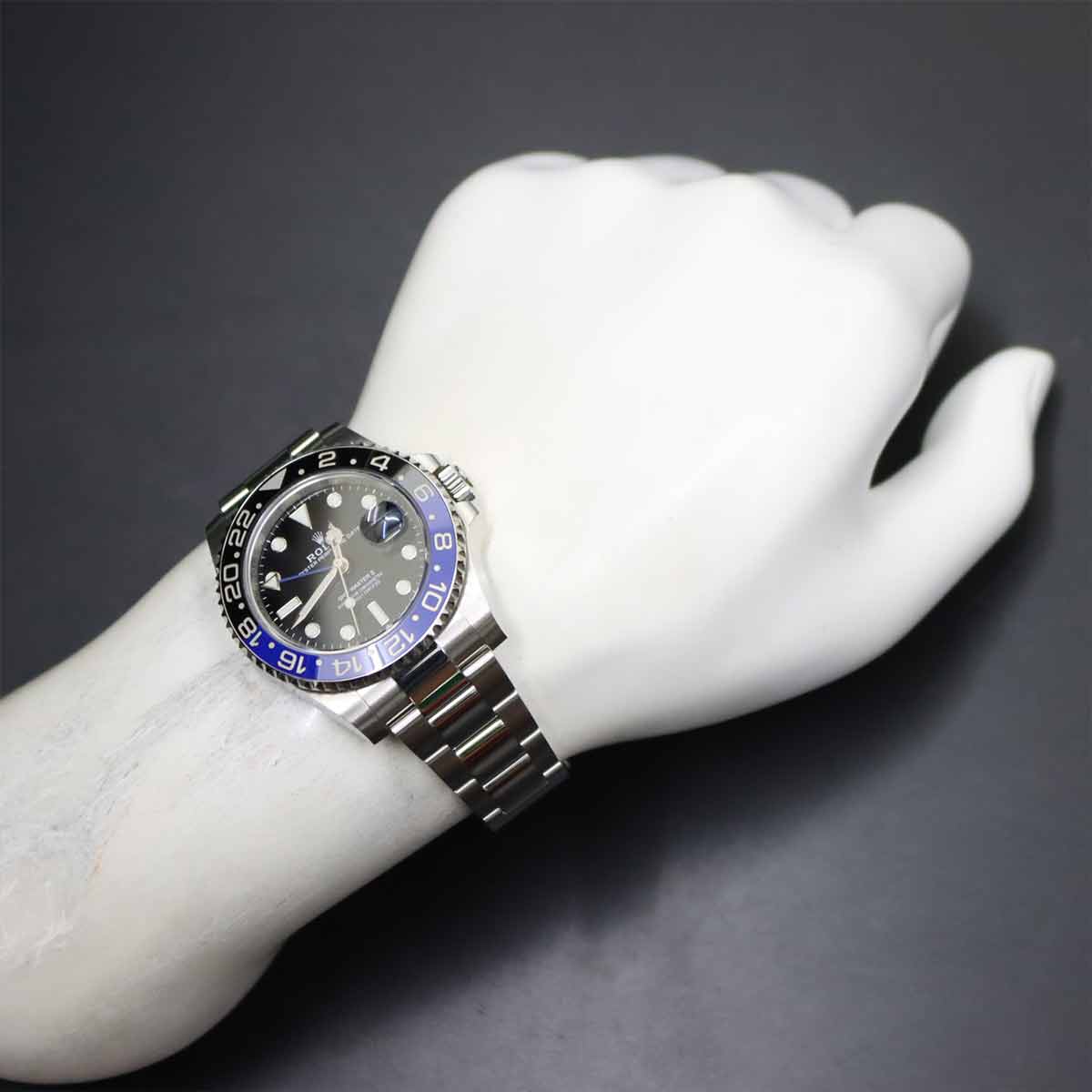 GMT Master 2 126710BLNR Serial Random Black Blue Bezel Date