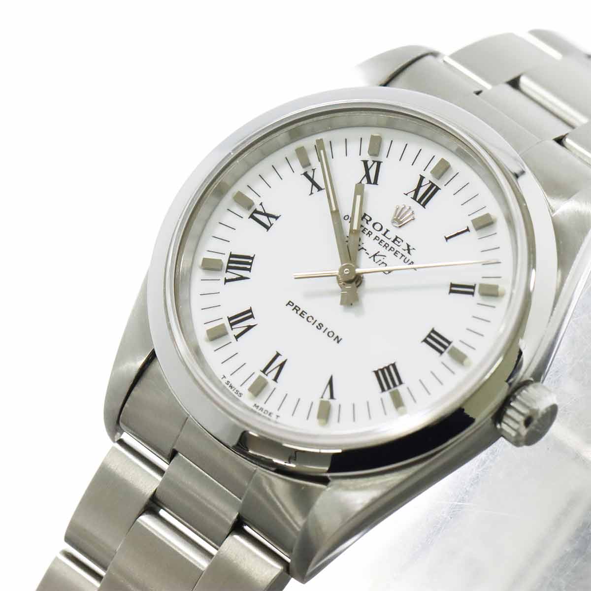Air King 14000 Serial S Automatic White Dial Mens Watch