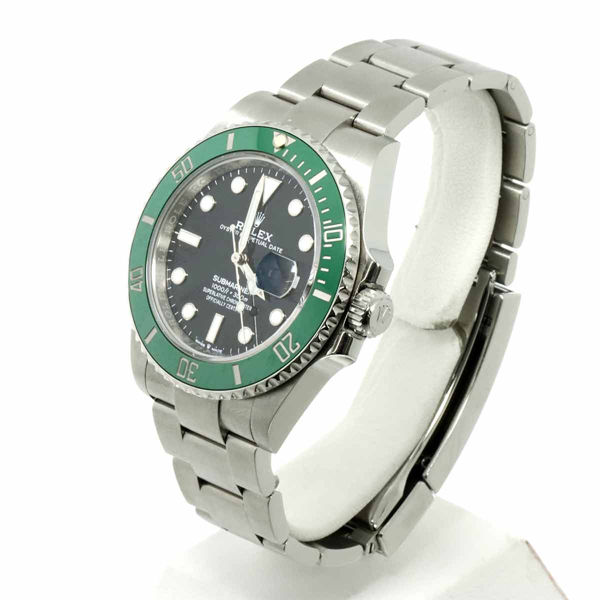Submariner Date 126610LV Serial Random Green Bezel Mens