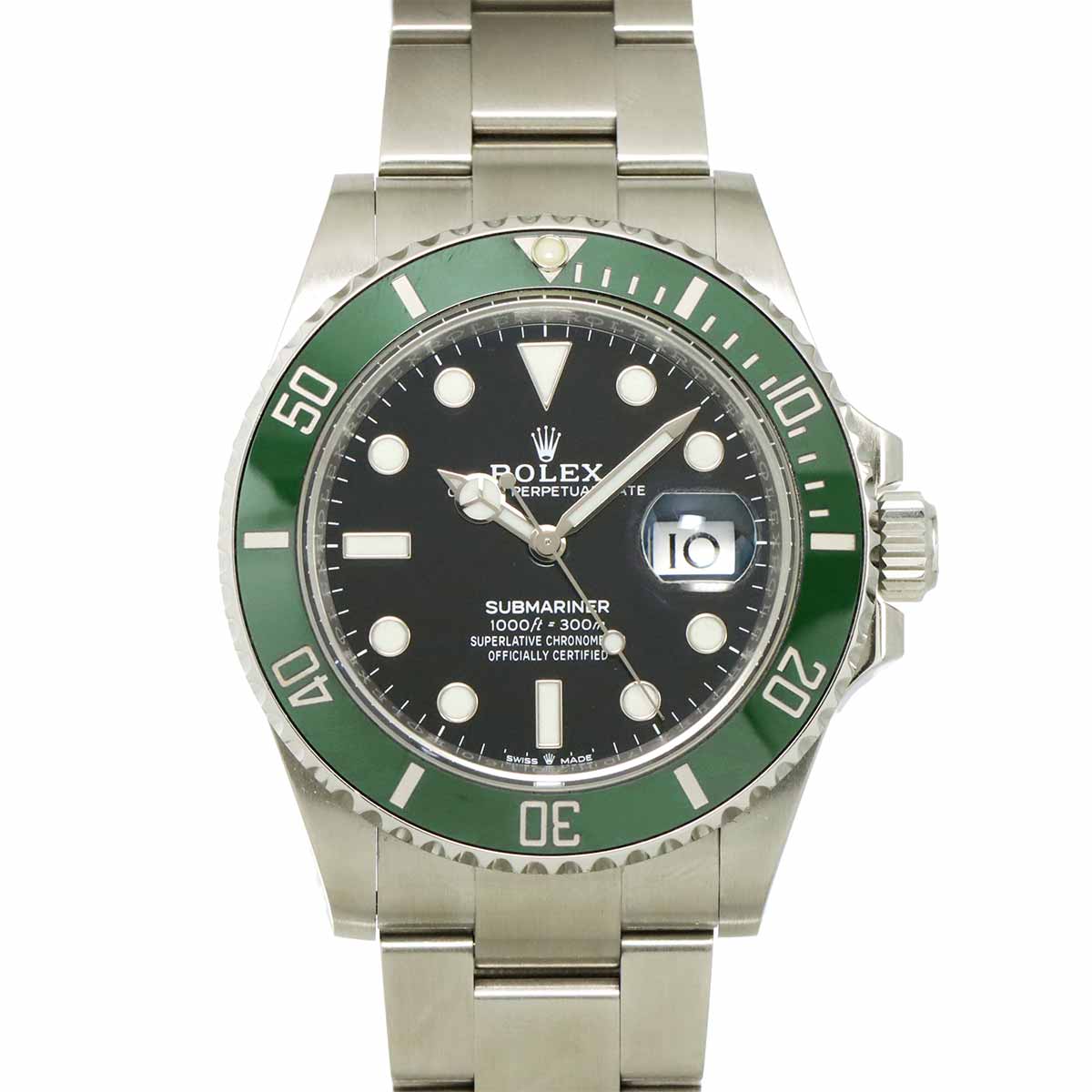 Submariner Date 126610LV Serial Random Green Bezel Mens