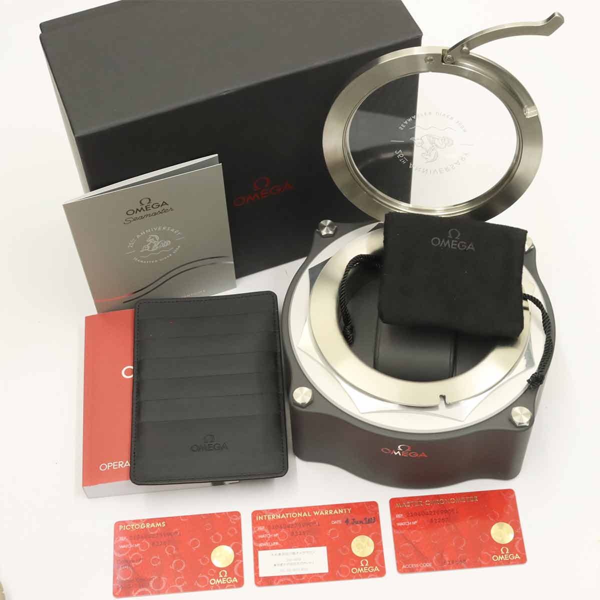 Seamaster Limited 210 60 42 20 99 001 K18PG Gray Dial