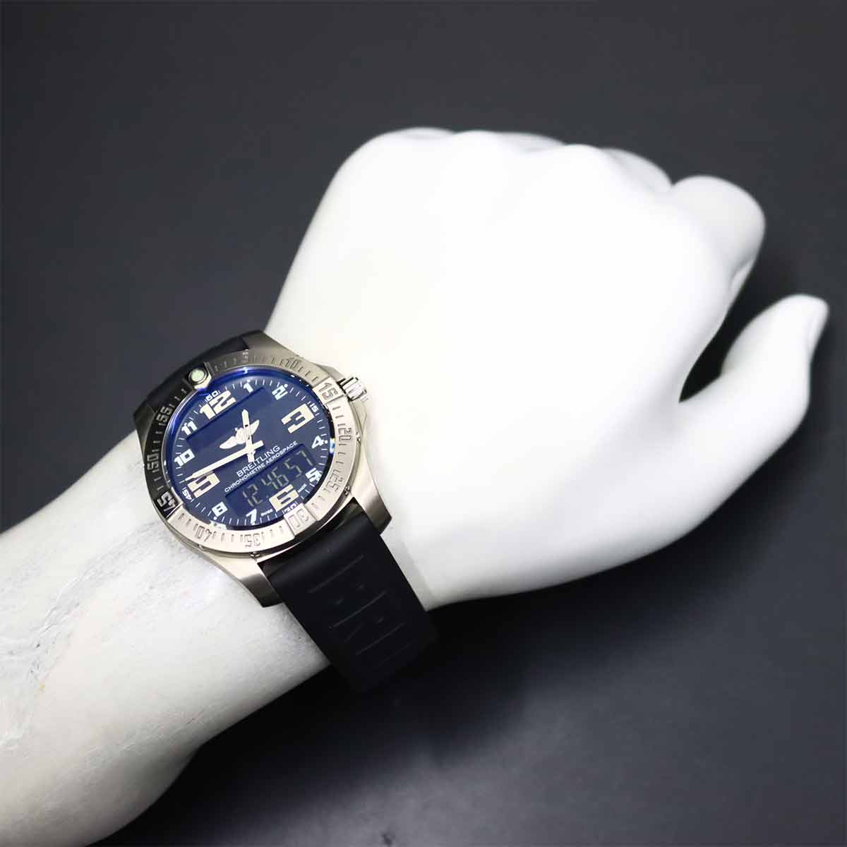 Aerospace Evo E79363 Quartz Black Dial Mens Watch