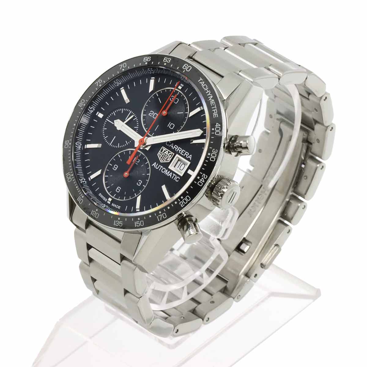 Carrera Chronograph CV201AK-07 Automatic Date Black Dial