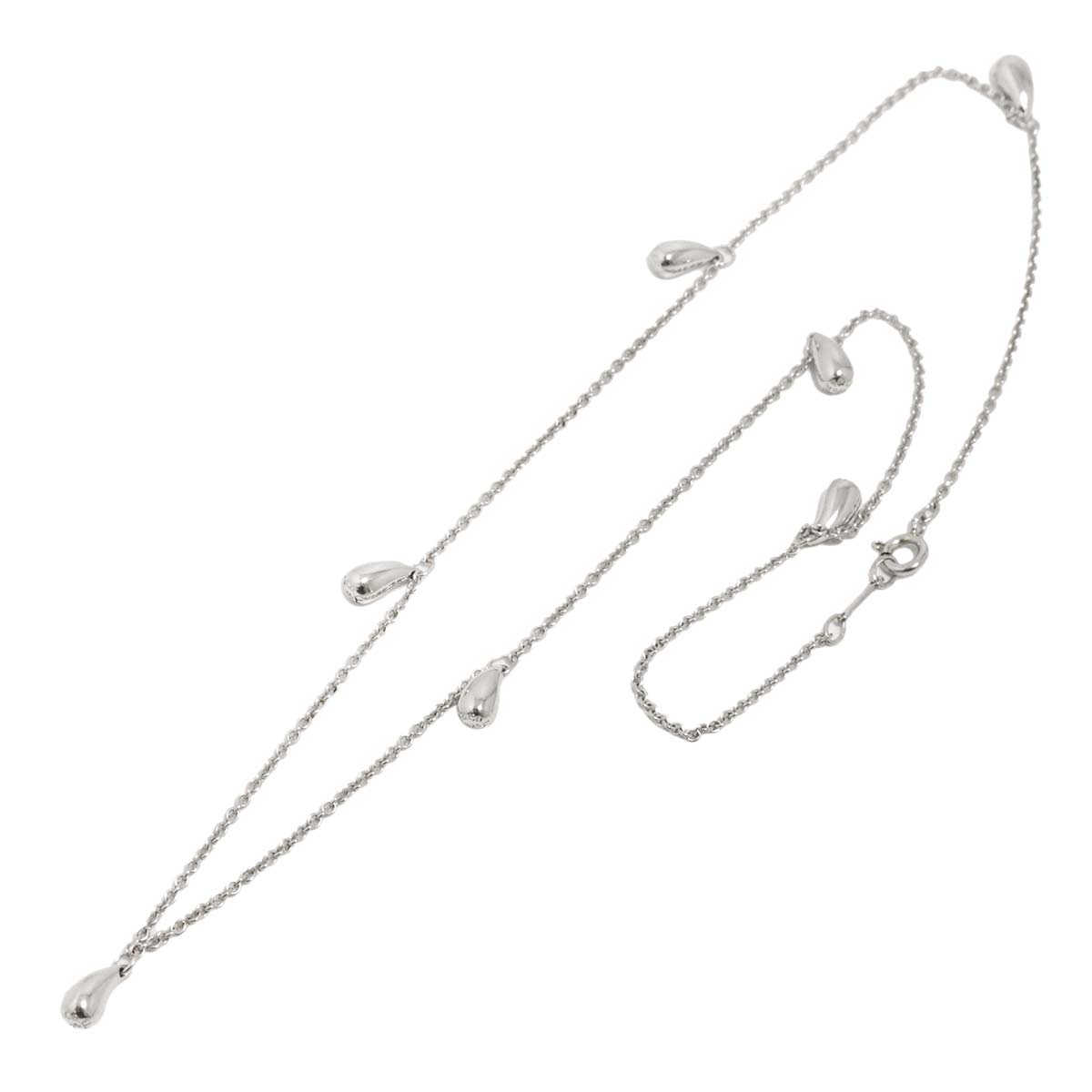 Teardrop 7Motif Necklace Silver 925