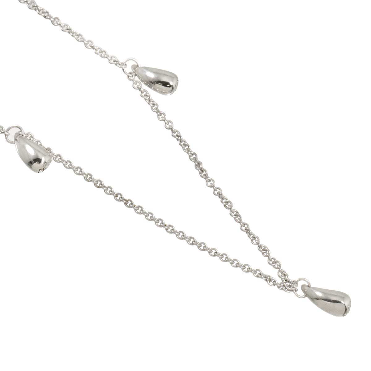 Teardrop 7Motif Necklace Silver 925