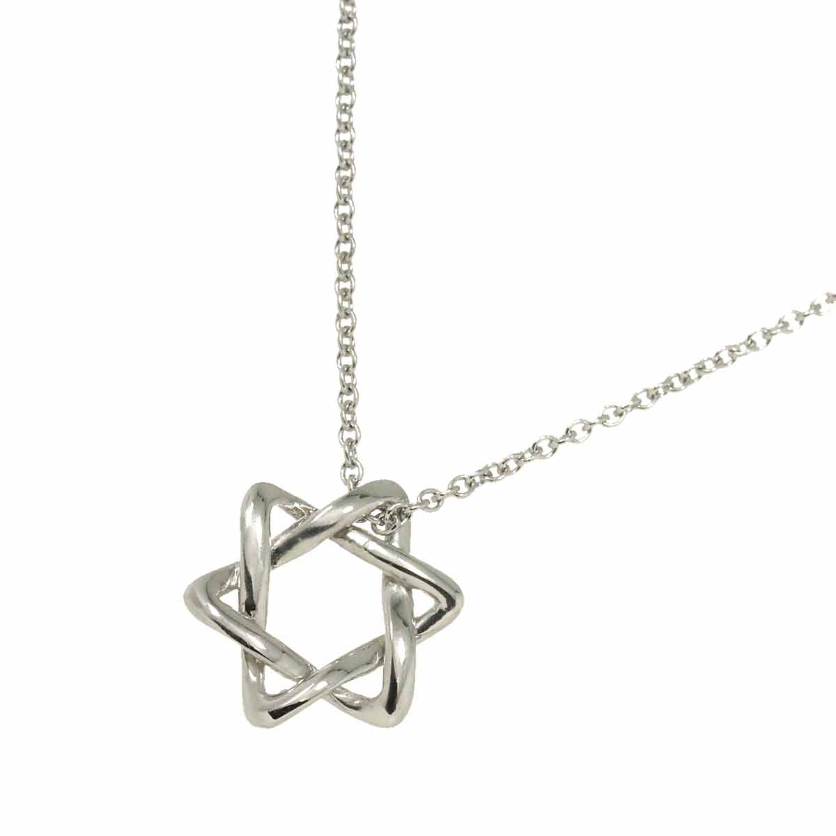 Star of David Necklace SV 925 Silver