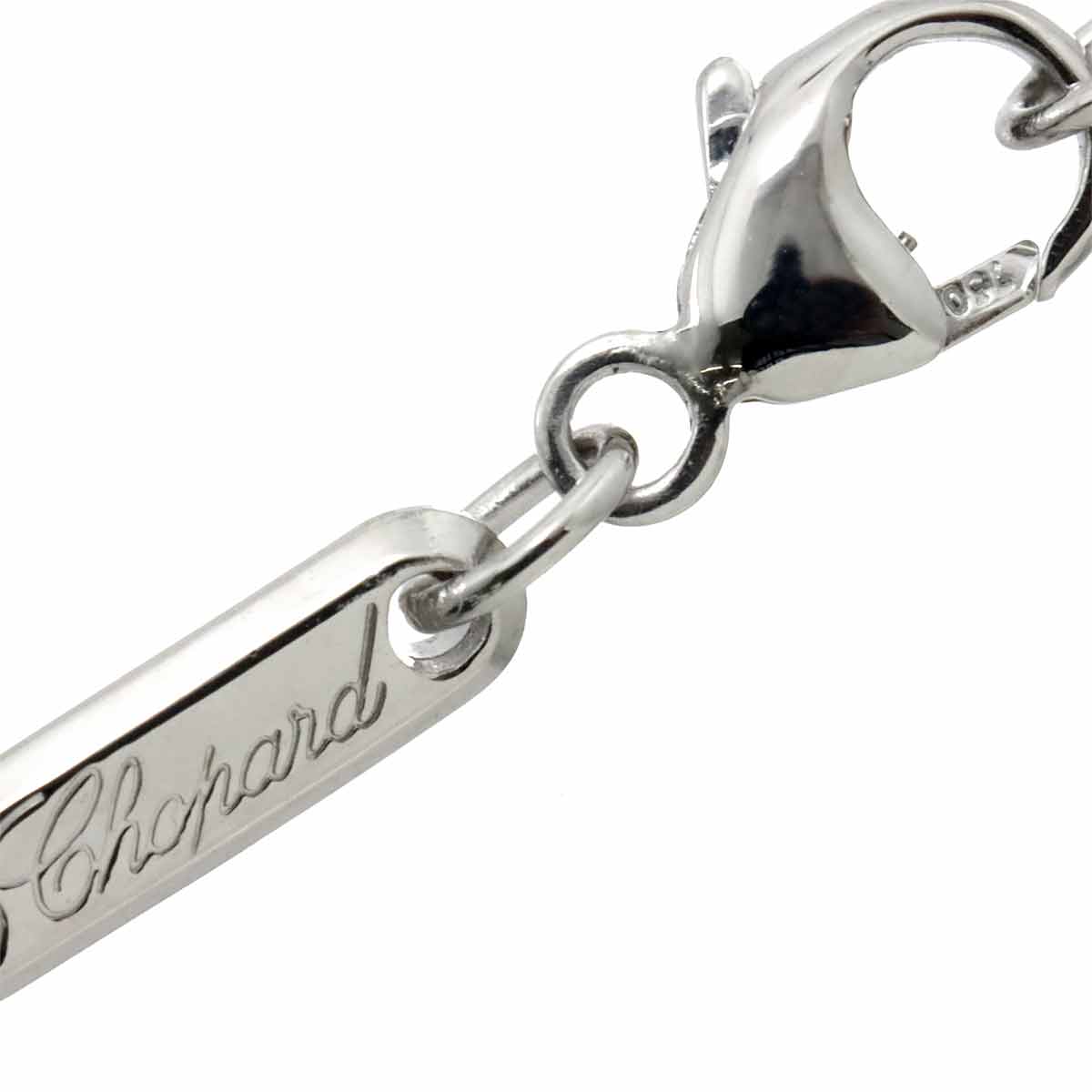 Happy Spirit Diamond Necklace 18K White Gold 750