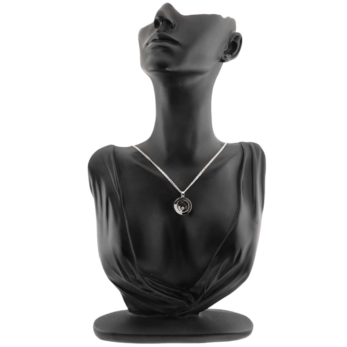 Happy Spirit Diamond Necklace 18K White Gold 750