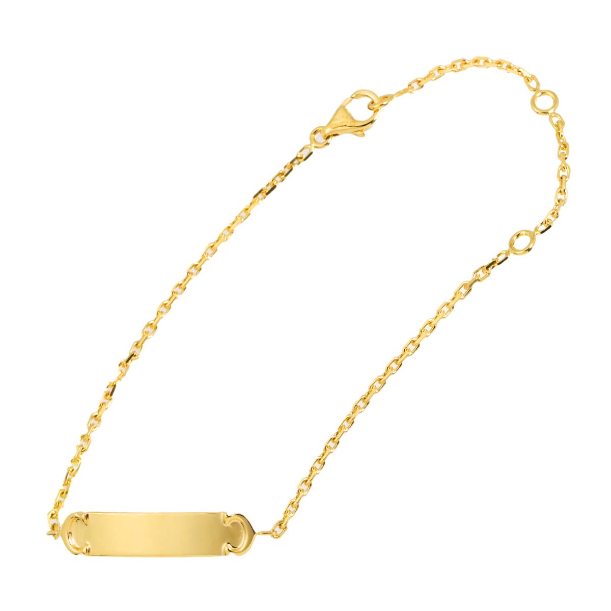 2C Bracelet 18K Yellow Gold 750
