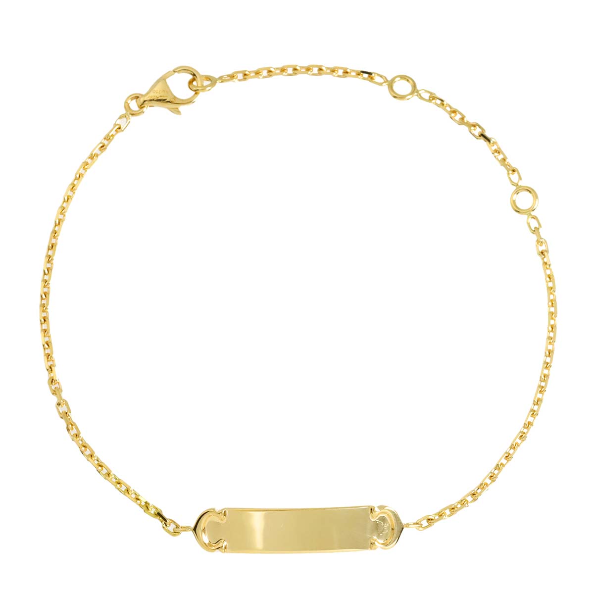 2C Bracelet 18K Yellow Gold 750