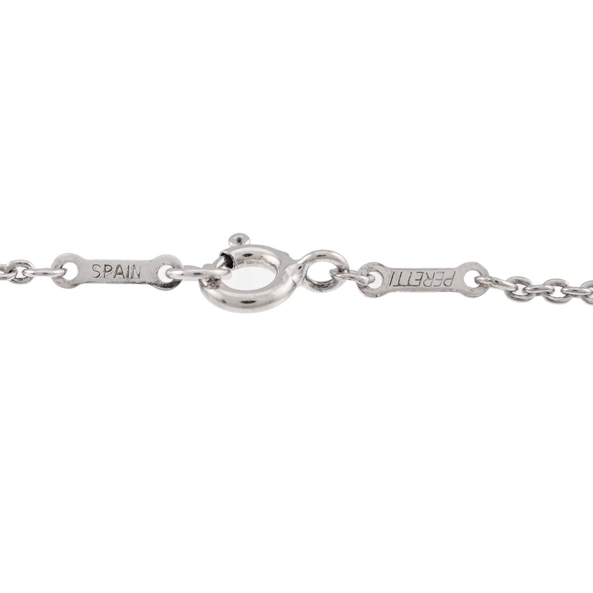 Open Heart Necklace Silver 925