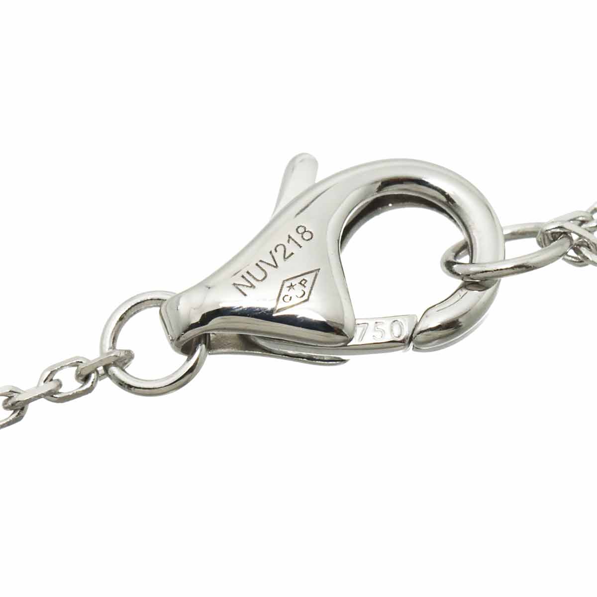 d Amour Diamond 0.27ct H/VVS1/3EX Necklace 18K White Gold 750