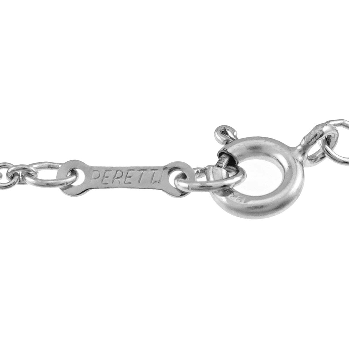 Open Heart Necklace Silver 925