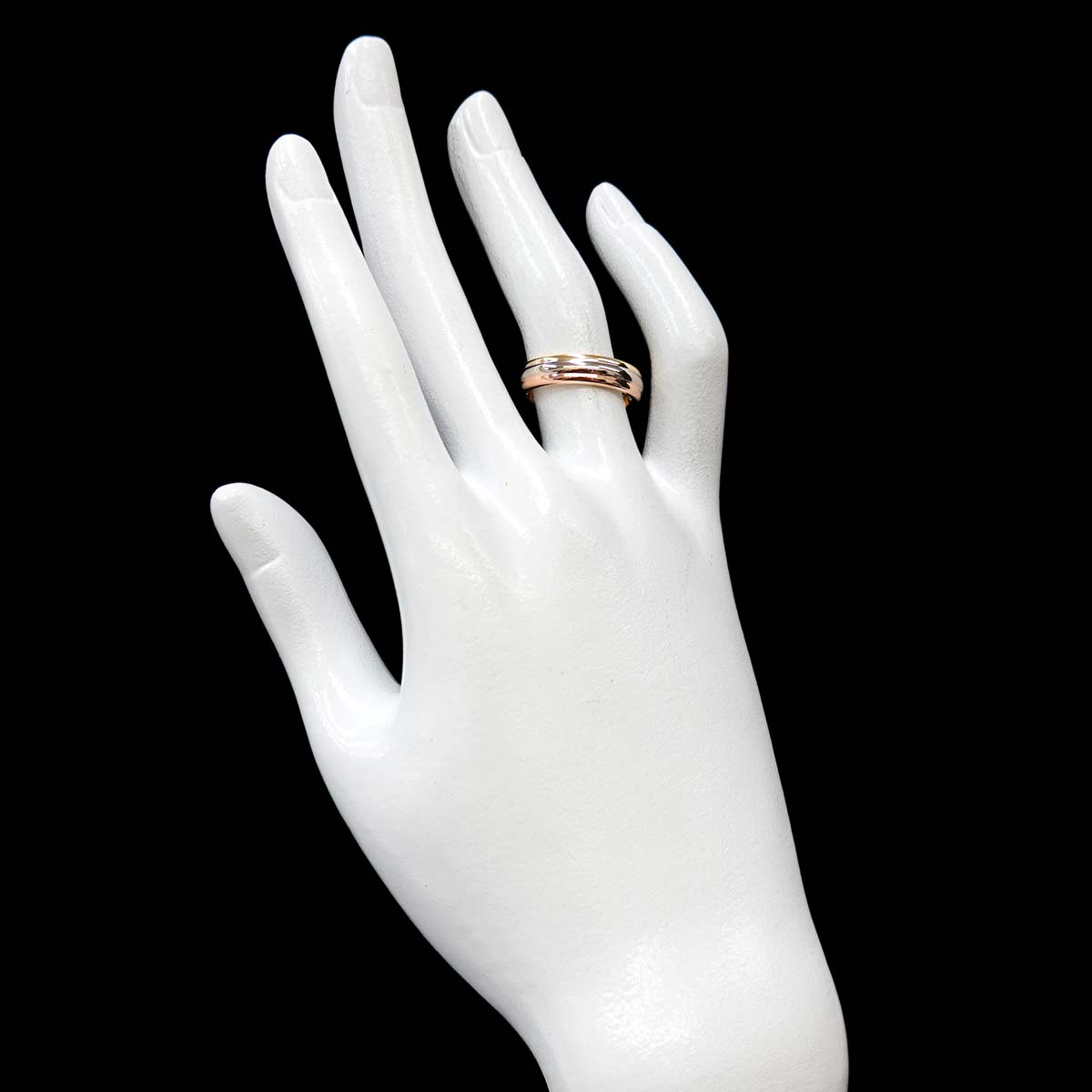 Vendome Ring 18K YG WG PG 750 size52 5.75-6(US)