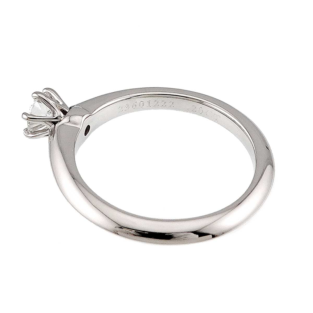 Diamond 0.20ct Ring Platinum Size3.75-4(US)